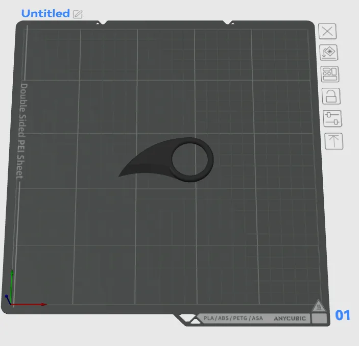 紧凑型开箱器 | 安全纸箱切割刀 3D打印模型