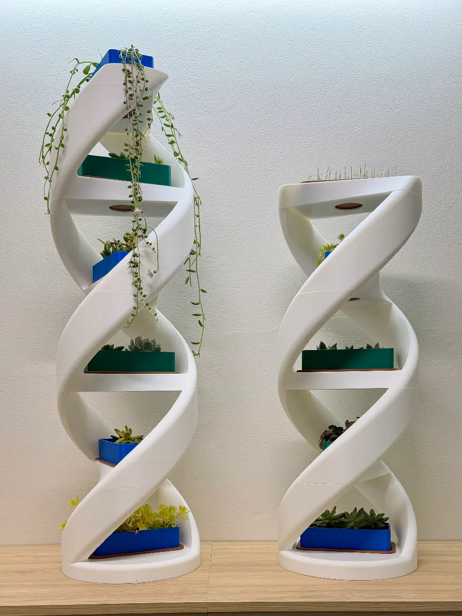 DNA植物种植塔 | 模块化微型菜园花盆