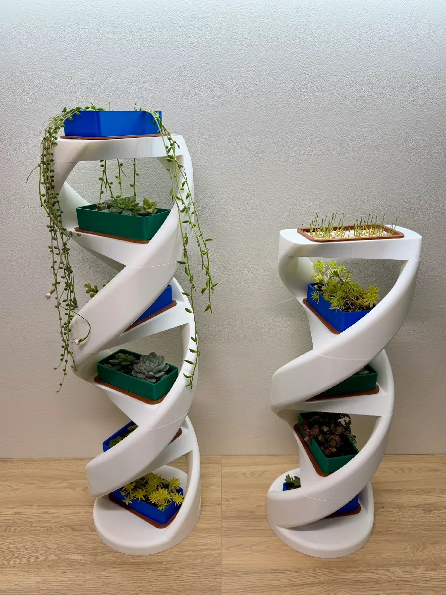DNA植物种植塔 | 模块化微型菜园花盆