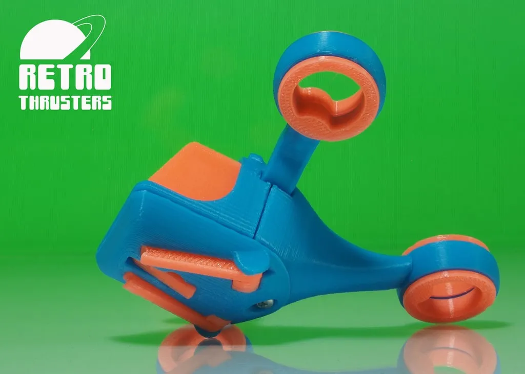 复古推进器RT3｜科幻飞船玩具
