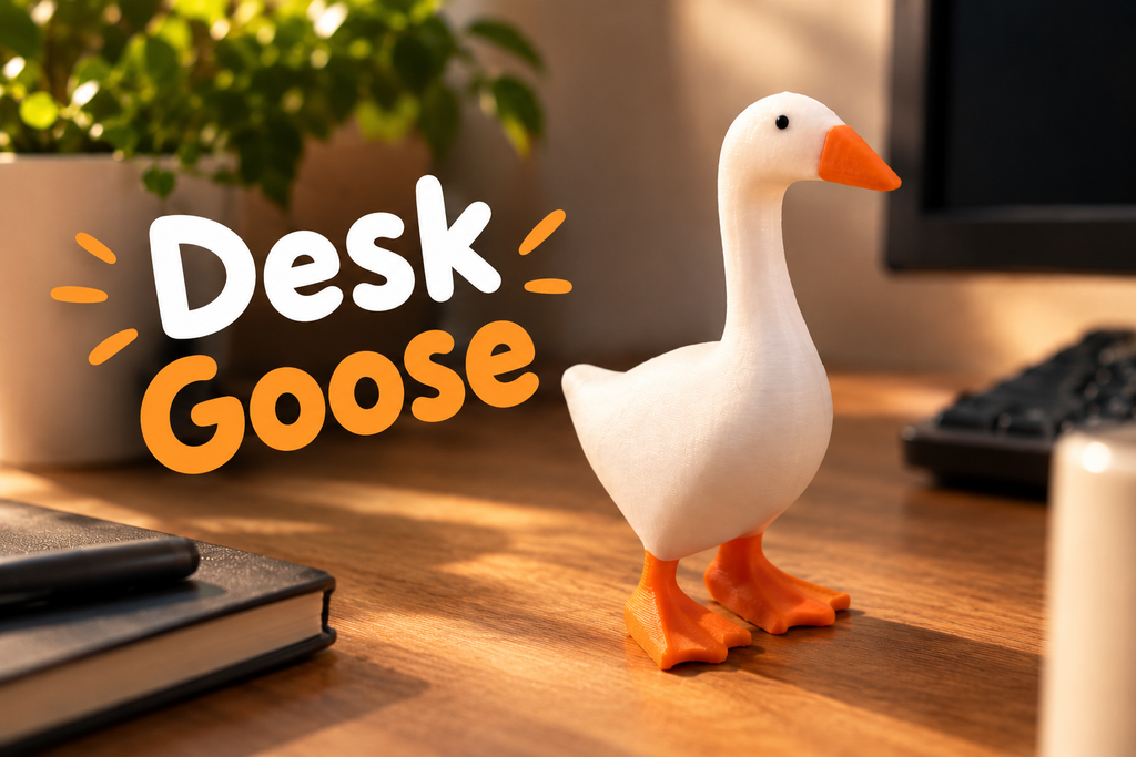 桌面鹅摆件｜Desk Goose
